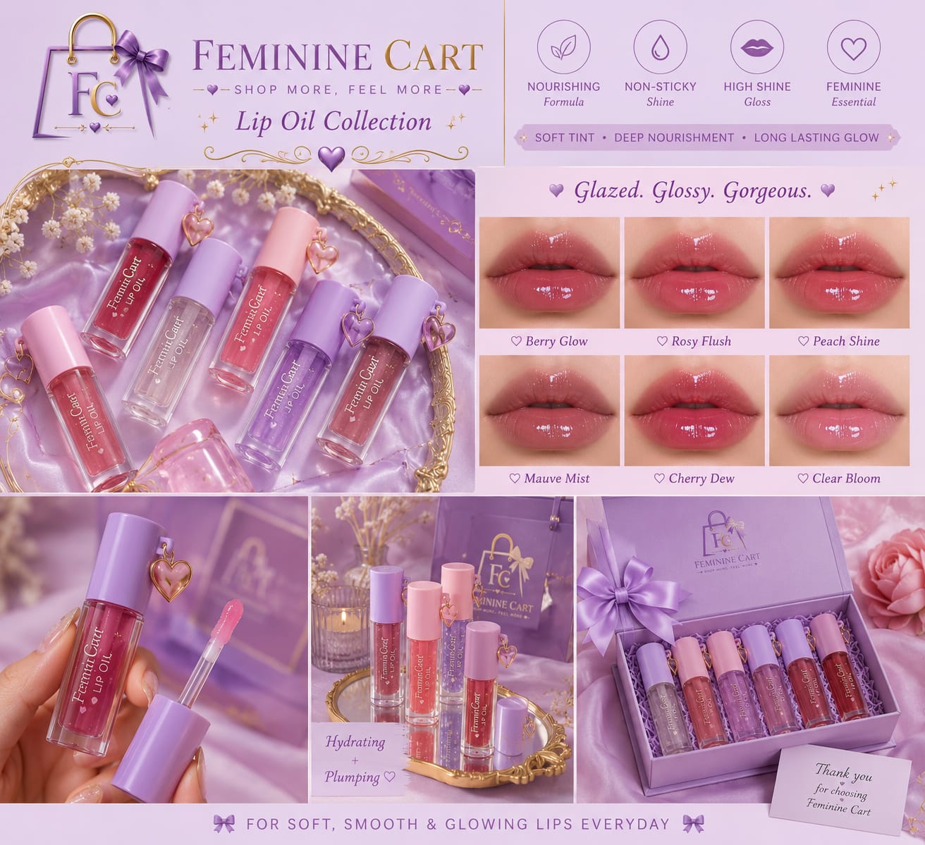 Lip Oil Collection